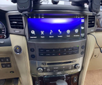 Магнитола для Lexus LX570 2007-2015 - Radiola RDL-LEX-LX08 монитор 12.3" на Android 12, 6Гб+128Гб, CarPlay, 4G SIM-слот