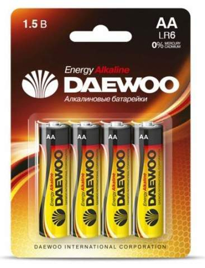 Батарейки Даеву Энерджи R6/316 4шт АА