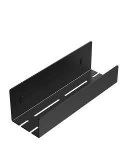 Полка для душа STWORKI Стокгольм S36375BK подвесная, матовая черная