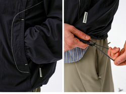 Куртка Nothomme Monterest Outdoor Water-Repellent Vintage Corduroy Lapel Loose Fit Coach Jacket