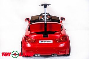 Детский электромобиль Toyland BMW 3 красный