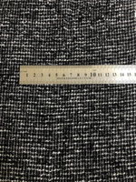 Костюмная шерсть, черный/белый/люрекс AV#066