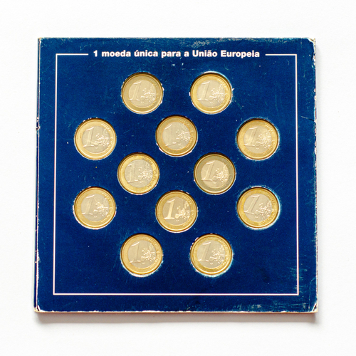 1 Euro Commemorative Coin of the 12 Founding Countries of the European Union