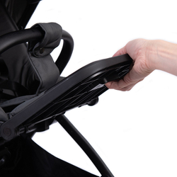 Детская коляска Peppy Monaco 2 в 1 Antrazit (графитовый), рама серая