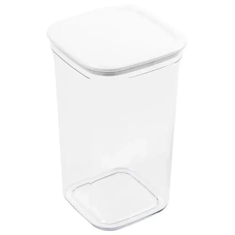 Контейнер для сыпучих продуктов Смарт 1,3л белый С414БЕЛ