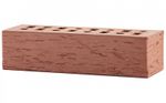 Кирпич клинкер ЛСР фасадный 0,71НФ Тёмно-красный «Эдинбург» береста М-300 250x85x65