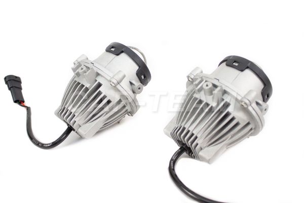 Противотуманные фары (ПТФ) линзованные "Sal-Man" на KIA Cerato IV, Rio, Sorento, Hyundai Solaris, Elantra (арт. 01290) (LED 60W)