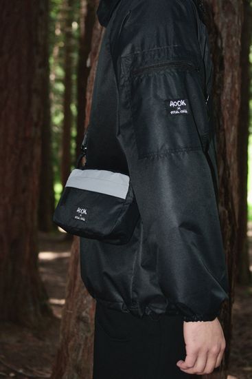 Сумка HOOK Шолдербег Бастард H&S чёрный