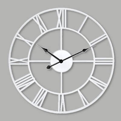 Часы настенные D 450 мм, без стекла, цвет-белый