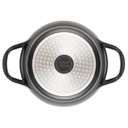 Кастрюля из литого алюминия Gipfel Azul Black 51923 24 см/4,5 л