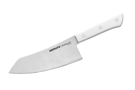 Нож кухонный Samura HARAKIRI Хаката 166 мм. SHR-0091W
