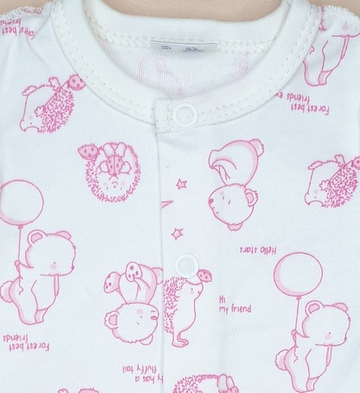 Боди Мои друзья (розовый)