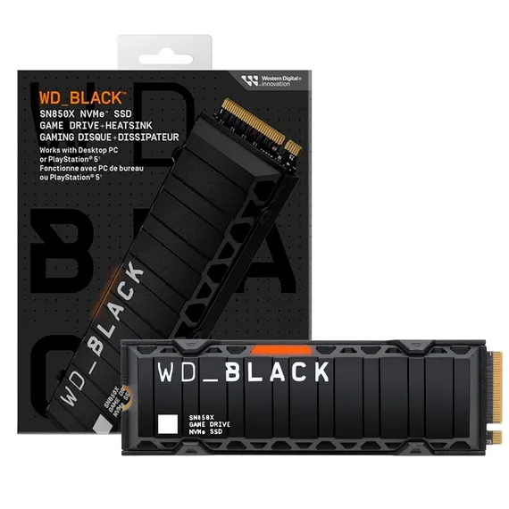 SSD накопитель Western Digital Black SN850X 2ТБ