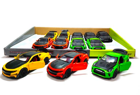 Машинки спорт металл с инерцией