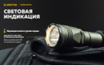Фонарь тактический подствольный Armytek F07501WO Dobermann Pro Magnet USB Olive (теплый свет)