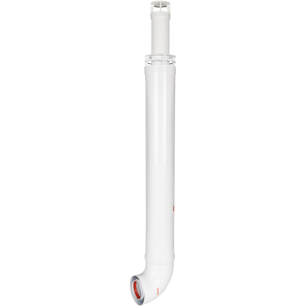 ROMMER Комплект дымохода АНТИЛЕД 60/100 - 1000мм (Bosch, Buderus, Navien S/C/E, Baxi ECO Nova/Classic, Baltur, Fondital) в комплекте фланец