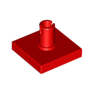 Lego Плитка с вертикальной защелкой (красный) 246021