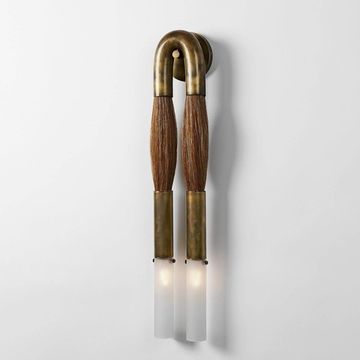 Apparatus Horsehair Sconce
