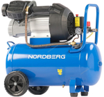 Компрессор поршневой V-образный 220В, ресив. 50л, 360л/мин NORDBERG NCE50/360V