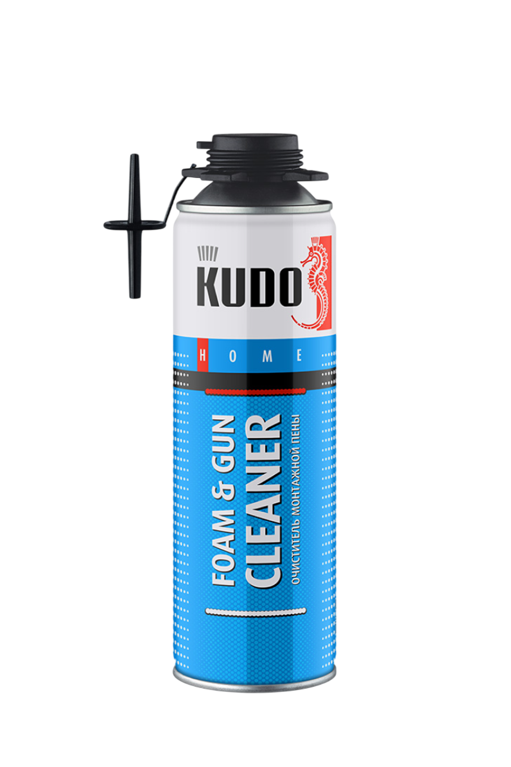 Очиститель монтажной пены "KUDO HOME" 650мл/400г