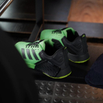 Кроссовки Adidas Dropset 3 (Черно-Салатовые)