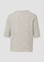 Свитер с короткими рукавами и изысканными декоративными деталями Black Label