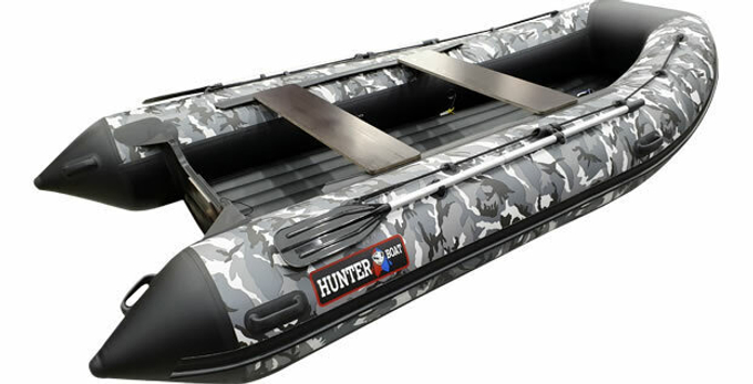 Лодка ПВХ Хантер 360 А кмф