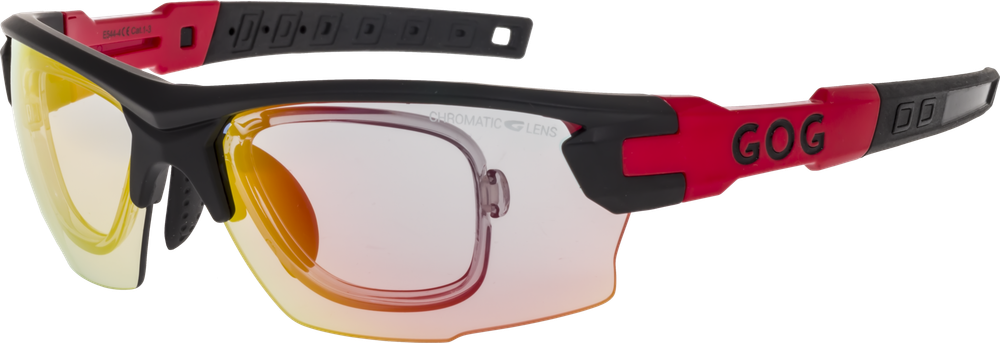 Спортивные очки GOG Steno C / Matt Black-Red / Photochromic Red Lens