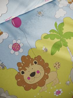 Простынь поплин Сказка "Африка" 150x215 см