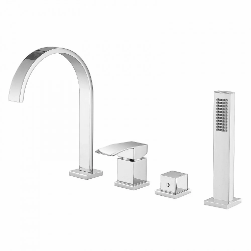 Смеситель для ванны ABBER Wasserfall AF8613 хром