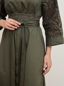 Платье кимоно ажурное