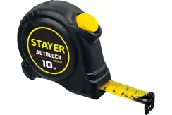 Рулетка STAYER АutoLock 10м 33950