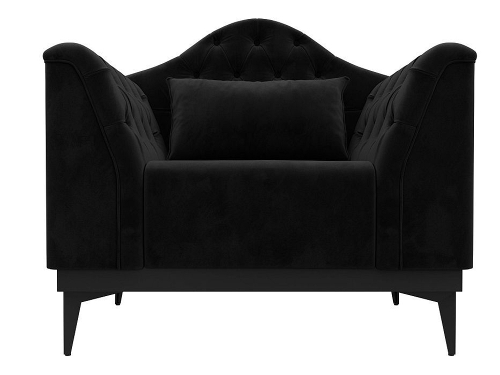 Кресло Флорида, Черный, Велюр, 112291