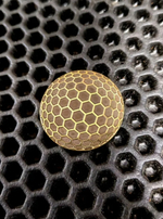 Латунная Монета edc Жетон Гексы