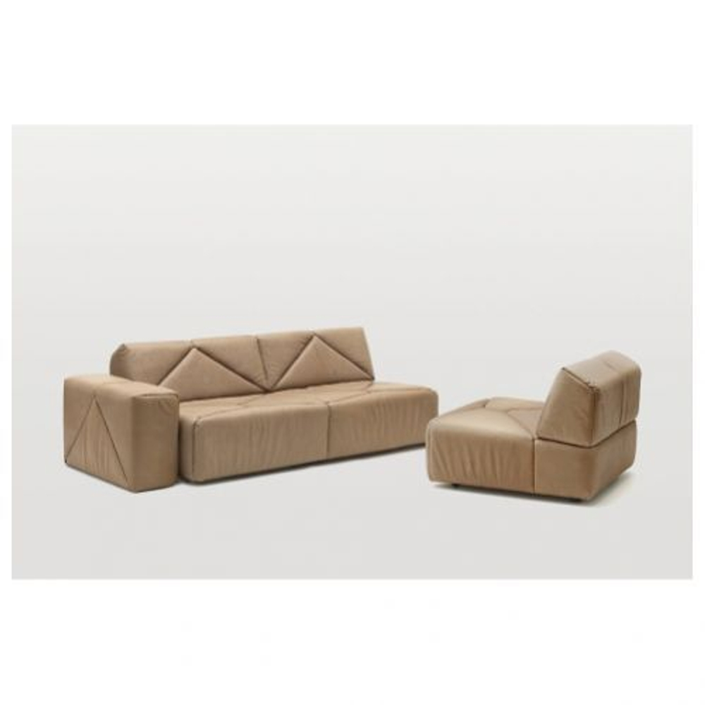 Диван De Sede DS-88 ИЗ 3 ЧАСТЕЙ С ПУФОМ