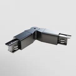 Коннектор поворотный шарнирный Trinity черный Technical tra005cs-31b