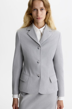 Жакет «Меланж» приталенный