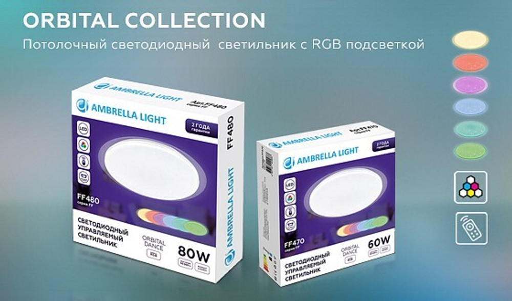 Накладной светильник Ambrella Light FF FF470