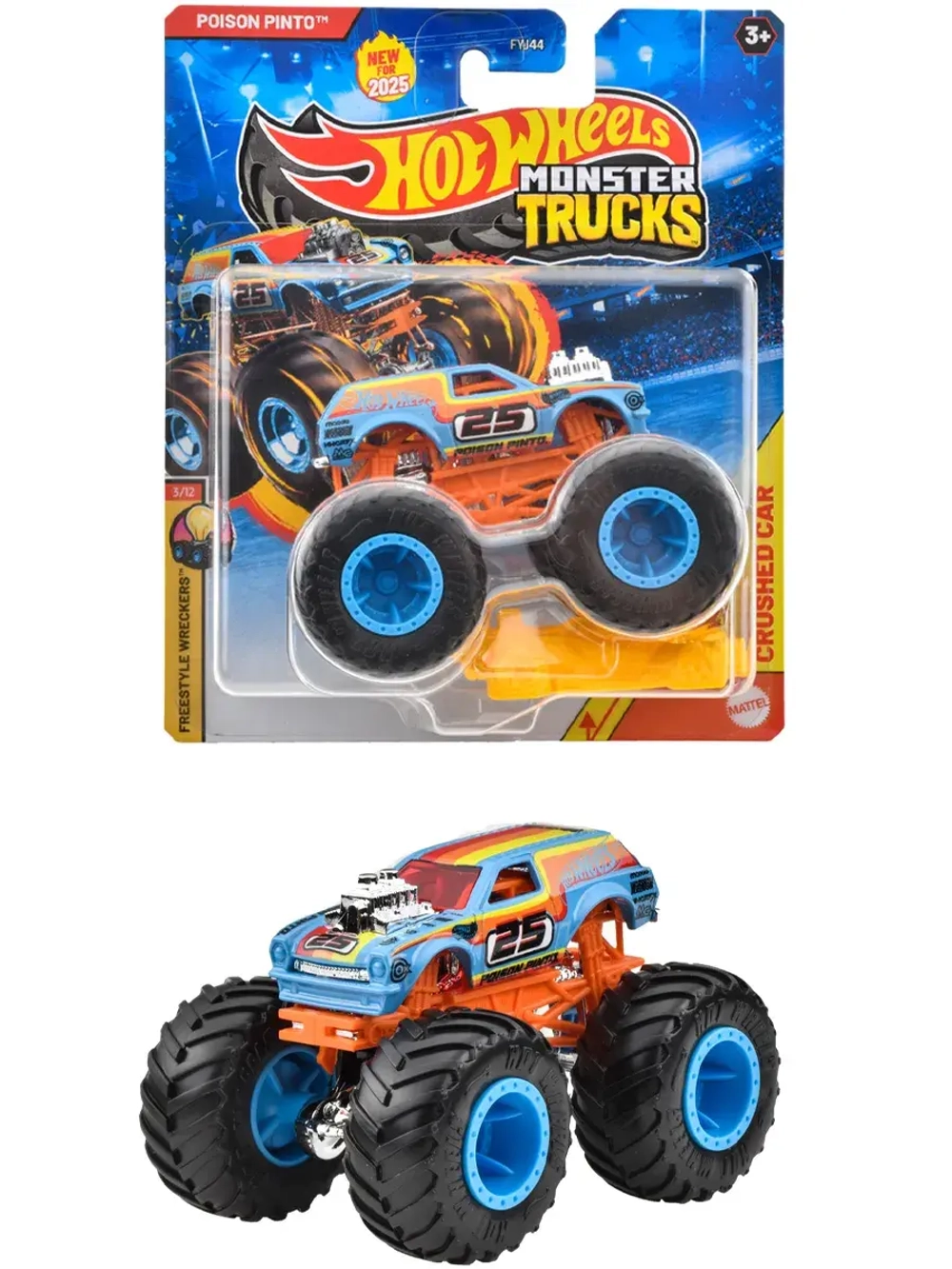 Машинка Monster Trucks Хот Вилс 18 Chevy Camaro FYJ44 JDP69
