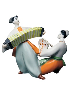 Фарфоровая статуэтка  "Гопак" Полонский ЗХК