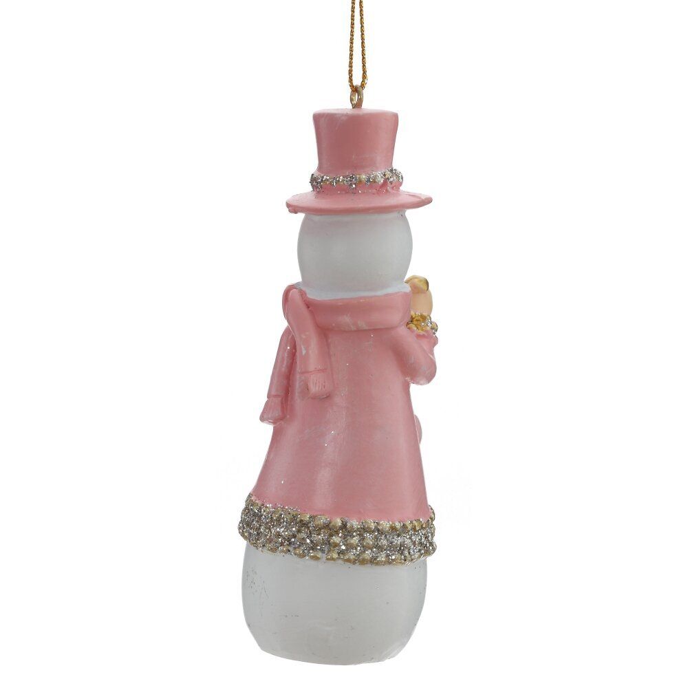 GAEM Фигурка декоративная подвесная "Снеговик", L4 W3,5 H11,5 см, 2в.