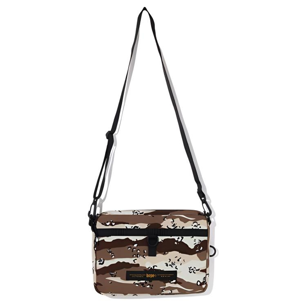 A Bathing Ape Bathing Ape Cotton Shoulder Сумка бежевый