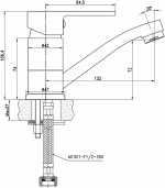 Смеситель для умывальника хром LEMARK plus GRACE