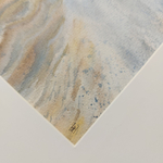 Картина авторская акварельная в паспарту 40х50 см на стену для интерьера "Приют рыбака на Белом море" "