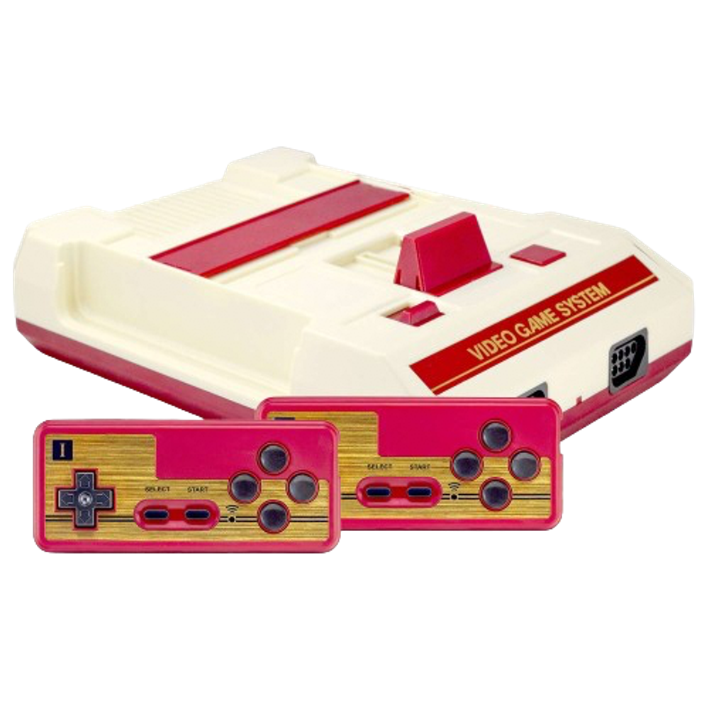 Игровая приставка Retro Genesis 8 Bit Wireless Plus + 300 игр (модель: C-56A, Серия: C-50, AV кабель, 2 беспроводных аккумуляторных джойстика)