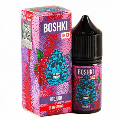 Жидкость BOSHKI ON ICE Salt (20MG STRONG) 30 ml