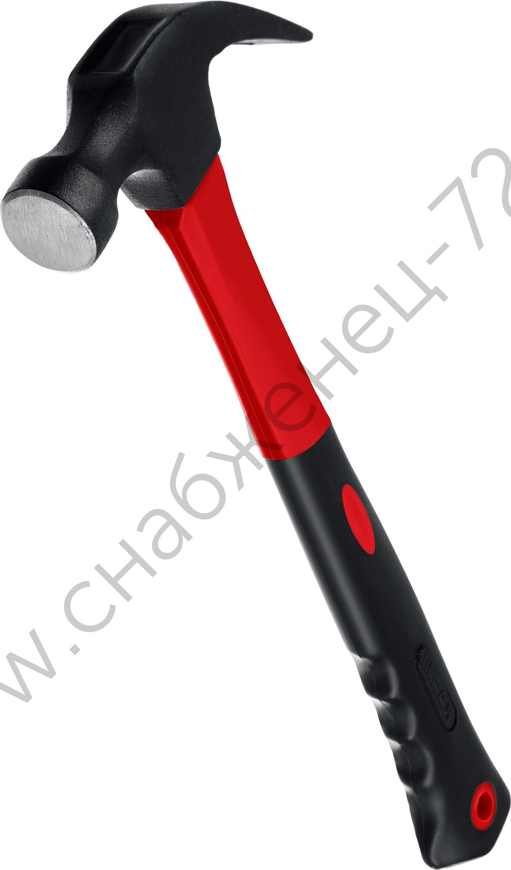 MIRAX 450 г, Молоток-гвоздодёр столярный с фиберглассовой рукояткой (20231-450)