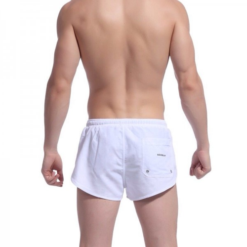 Мужские шорты купальные  белые Seobean Shorts White