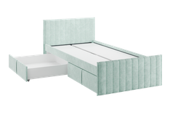 Кровать с ящиком Твикс 900*2000 (велюр) МФ Мебельсон, г. Ижевск