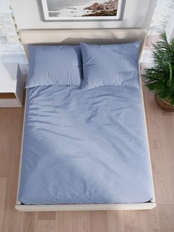 Простынь на резинке перкаль Сказка "Балатон" 120x200 см